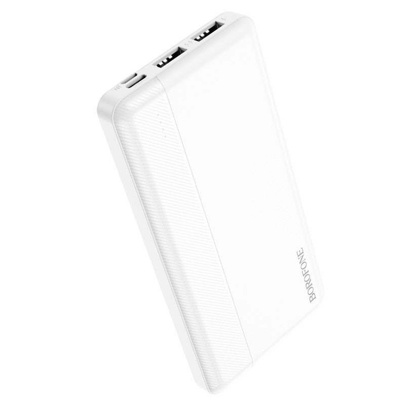 

Портативное зарядное устройство Power Bank BOROFONE BJ24 10000 mAh Белый (222165)