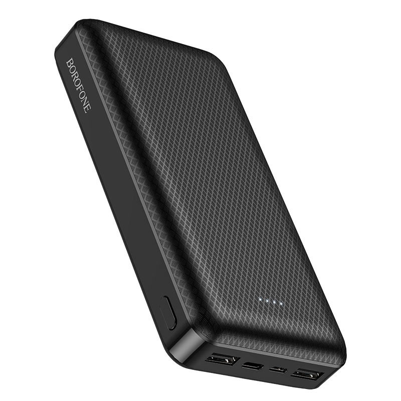 

Портативное зарядное устройство Power Bank BOROFONE BJ3A Minimalist 20000 mAh Черный (222176)