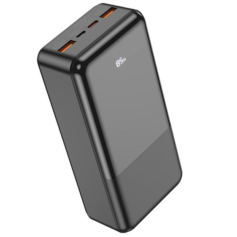 

Портативное зарядное устройство Power Bank Hoco J108B Universe 22.5W 30 000 mAh Black (267247)