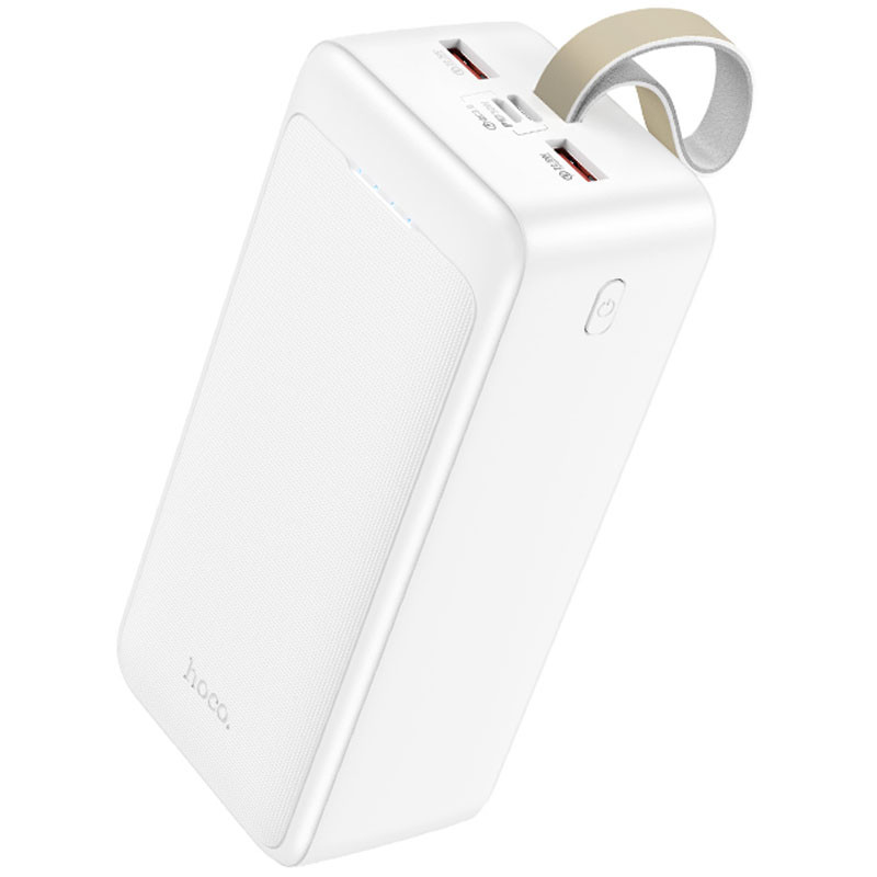 

Портативное зарядное устройство Power Bank Hoco J111C Smart charge PD30W 40 000 mAh White (260067)