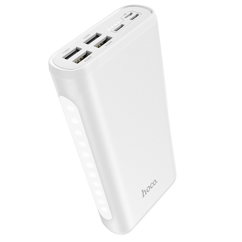 

Портативное зарядное устройство Power Bank Hoco J60 Snowflake 30000 mAh Белый (185204)