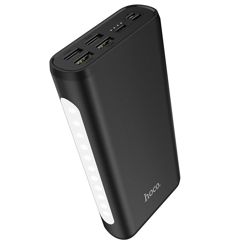 

Портативное зарядное устройство Power Bank Hoco J60 Snowflake 30000 mAh Черный (168520)