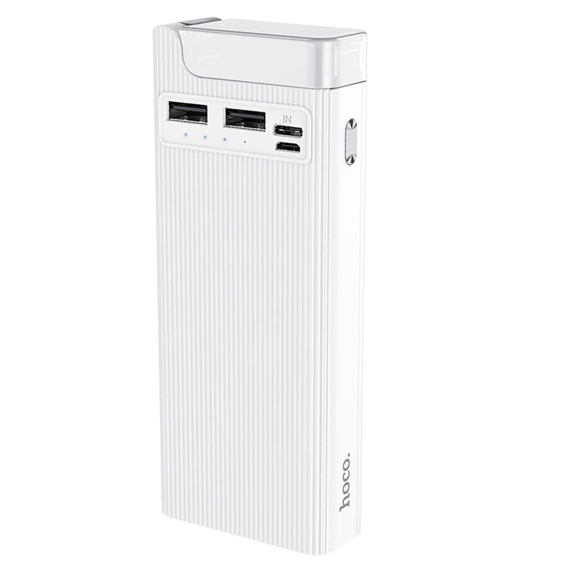 

Портативное зарядное устройство Power Bank Hoco J62A Jove 10000 mAh Белый (163191)