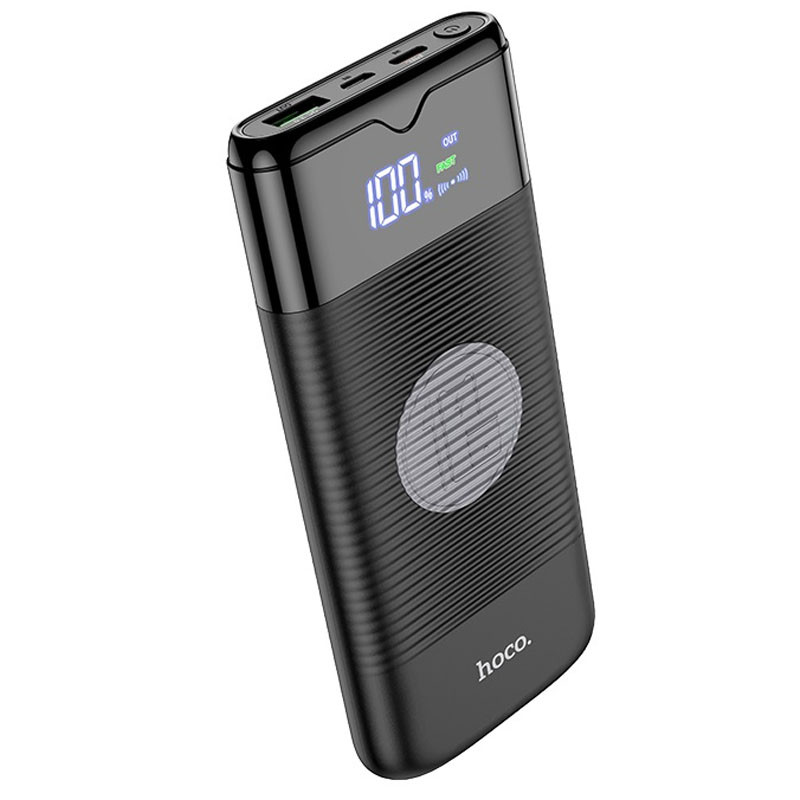 

Портативное зарядное устройство Power Bank Hoco J63 "Velocity" PD+QC3.0 с БЗУ 10000 mAh (Черный)
