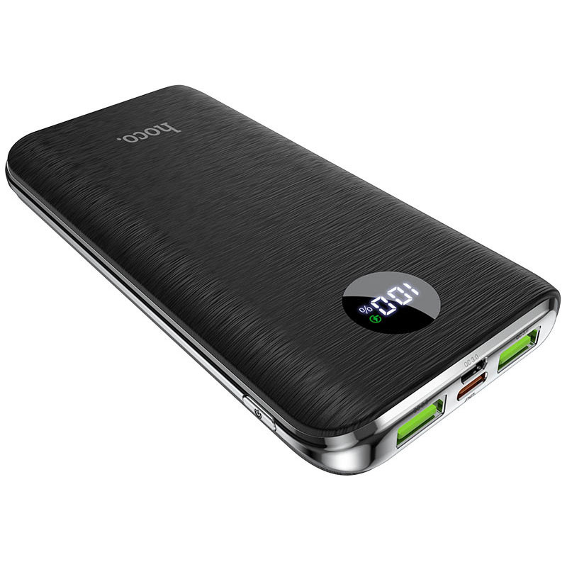 

Портативное зарядное устройство Power Bank Hoco J69 "Speed flash" PD + QC3.0 10000 mAh Черный (188480)