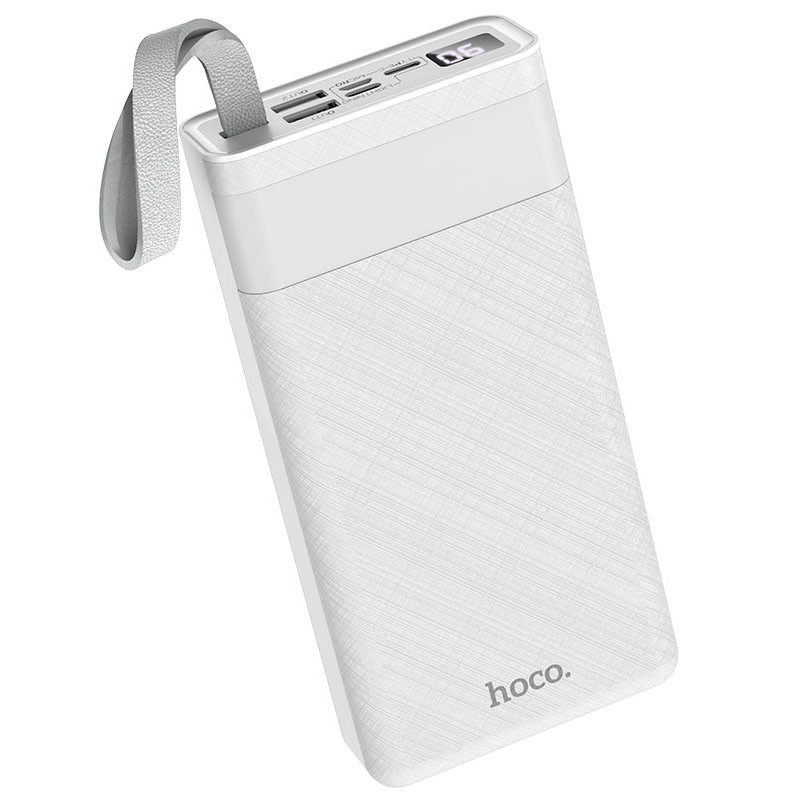 

Портативное зарядное устройство Power Bank Hoco J73 30000 mAh Белый (228640)