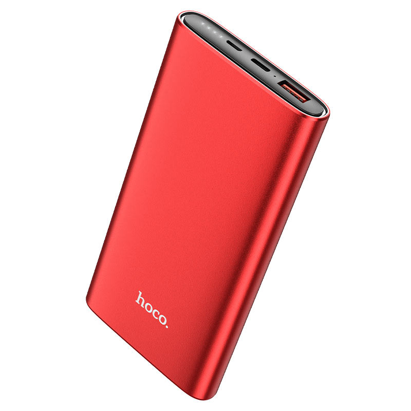 

Портативное зарядное устройство Power Bank Hoco J83 PD20W+QC3.0 10000 mAh Красный (207834)