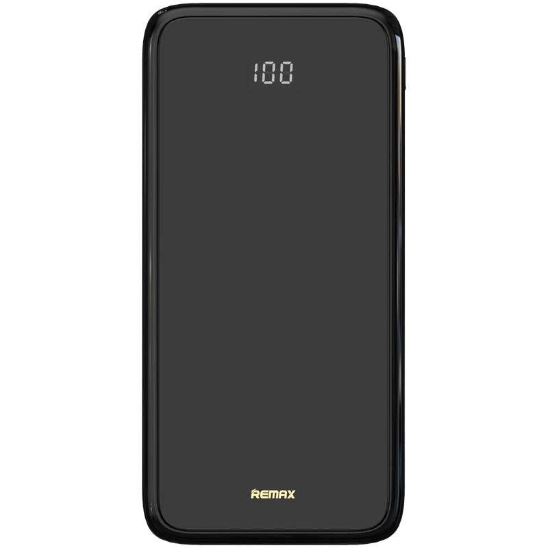 

Портативное зарядное устройство Power Bank Remax RPP-133 Mirror + БЗУ 10000 mAh Черный (194570)