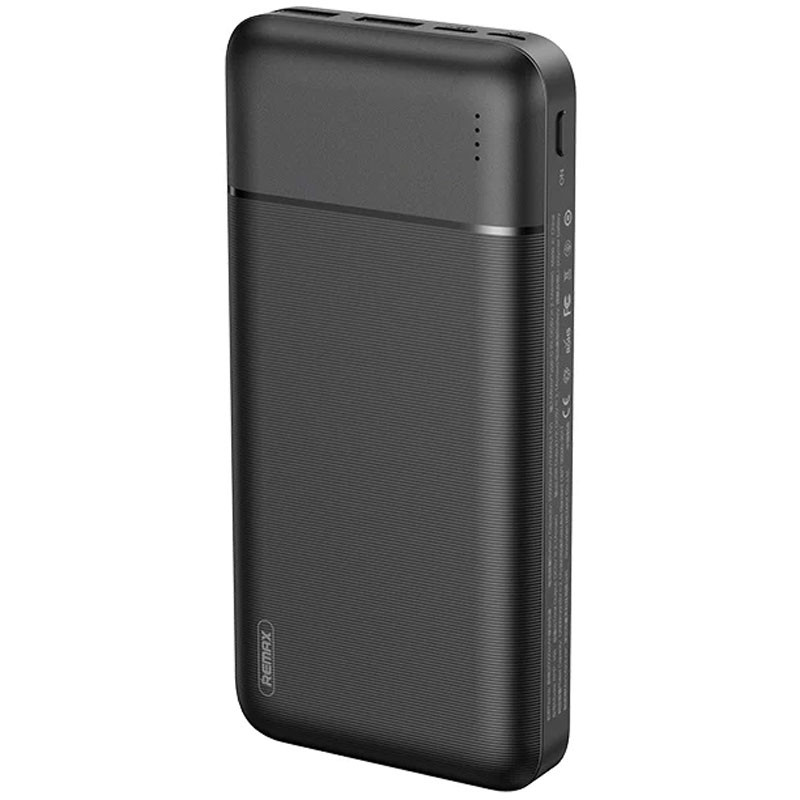 

Портативний зарядний пристрій Power Bank Remax RPP-166 Lango 20000 mAh (Чорний)