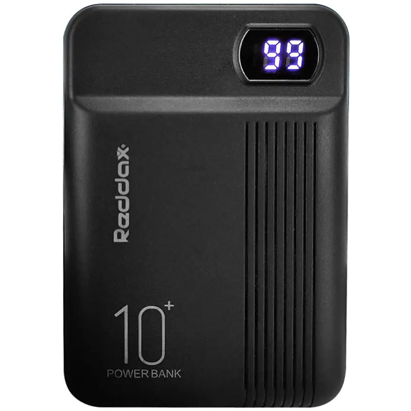 

Портативний зарядний пристрій Reddax RDX-250 10000mAh (Чорний)