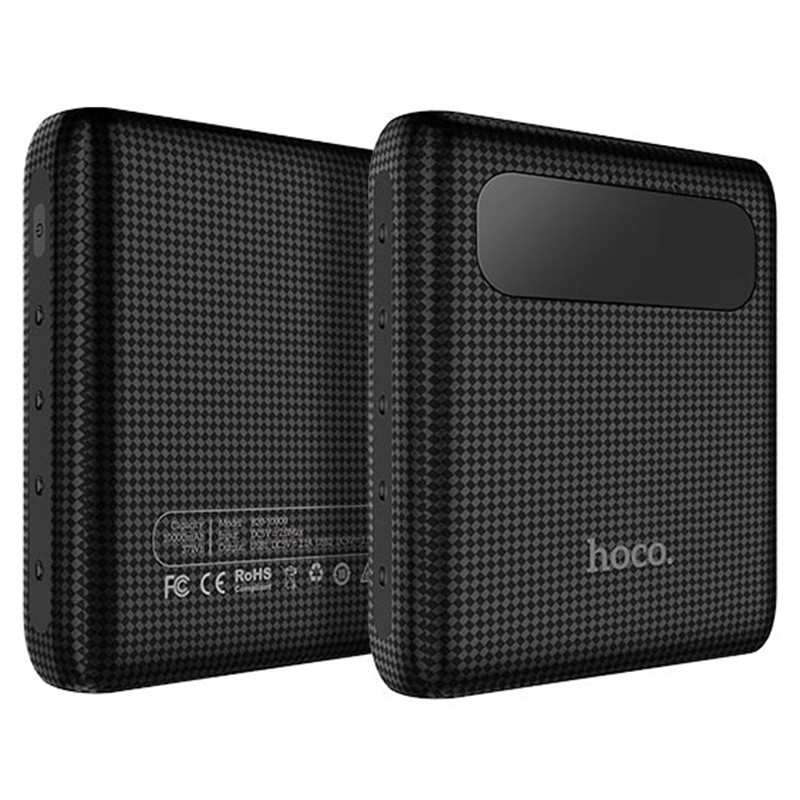 

Портативное зарядное устройство Power bank HOCO B20 10000 mAh Черный (88469)