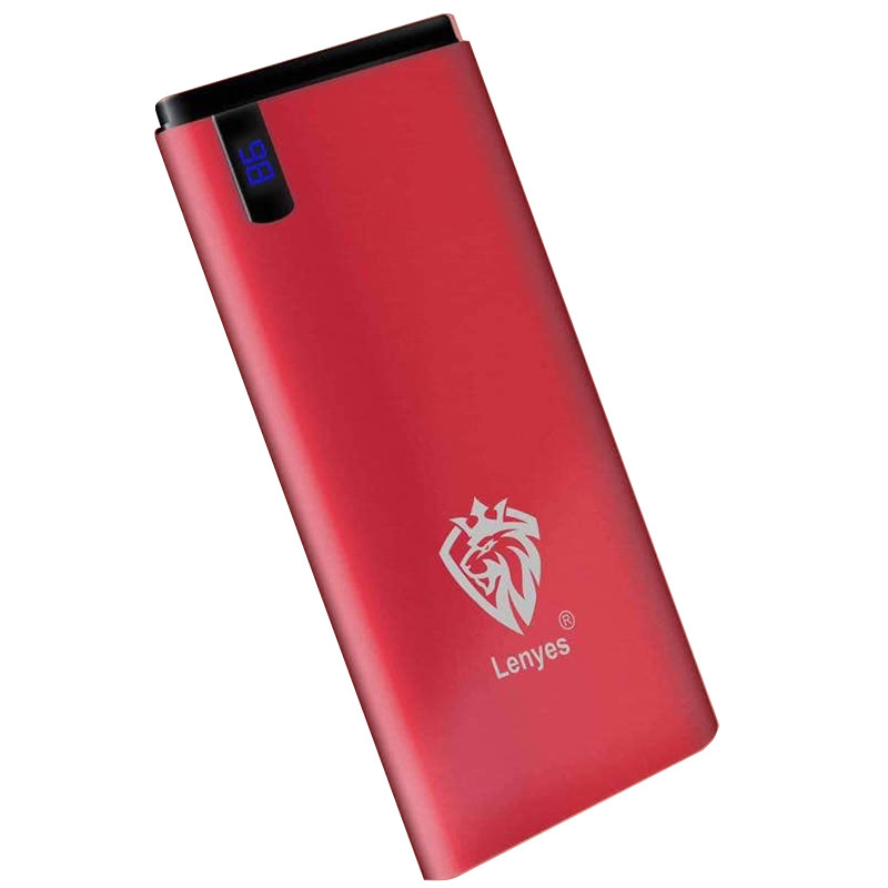 

Портативное зарядное устройство Power bank Lenyes Y88 10000 mAh Красный (117006)