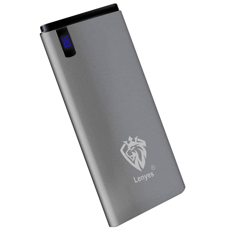 

Портативное зарядное устройство Power bank Lenyes Y88 10000 mAh Серый (117003)
