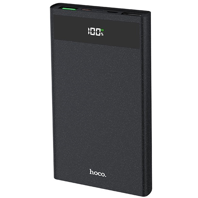 

Портативное зарядное устройство Power Bank Hoco J49 "Jewel " PD+QC3.0 10000 mAh Черный (126731)
