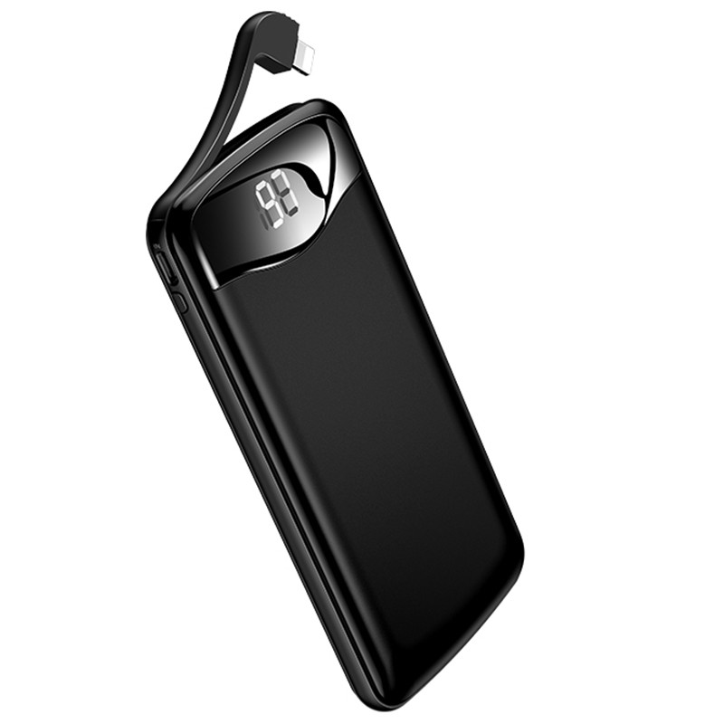 

Портативное зарядное устройство Usams US-CD90 Digital Display Aluminum Alloy With Cable 10000mAh Черный (123343)
