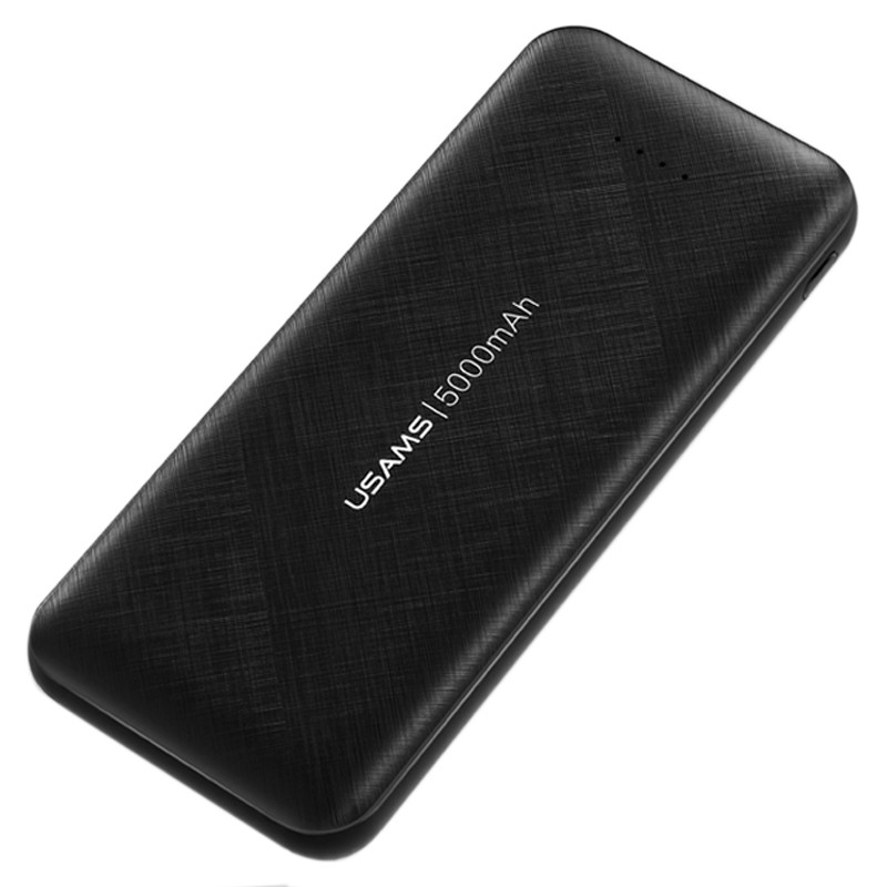 

Портативное зарядное устройство Usams PB33 US-CD96 Single USB 5000mAh Черный (123337)