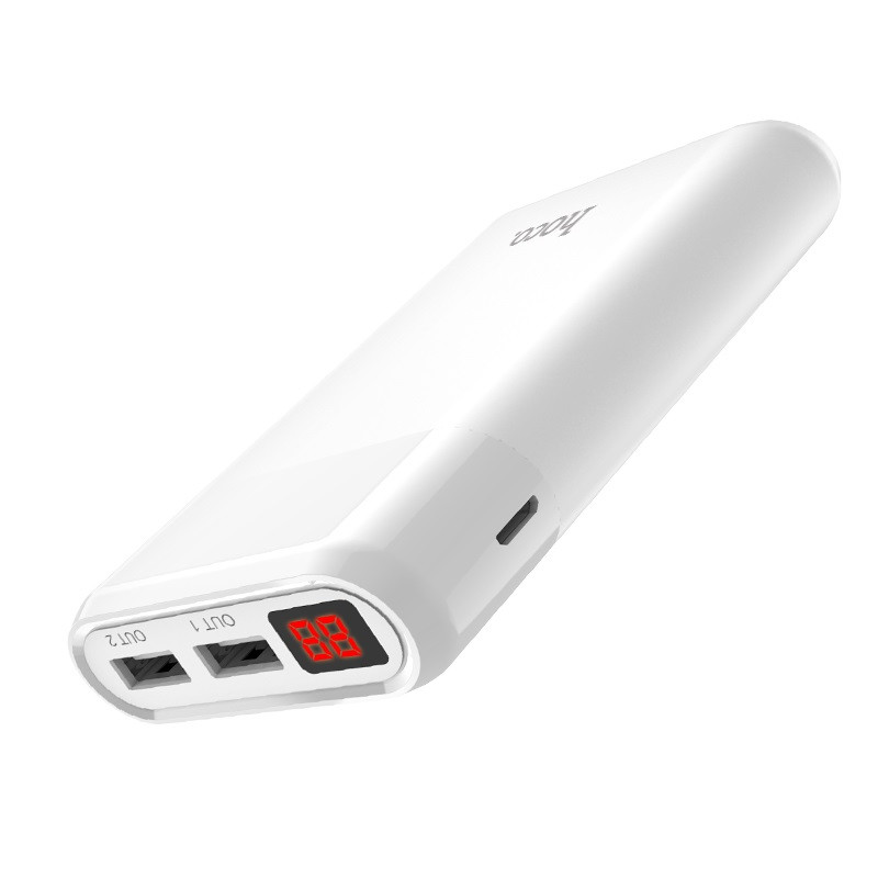 

Портативное зарядное устройство Power Bank Hoco B35B Entrourage 8000 mAh Белый (107103)