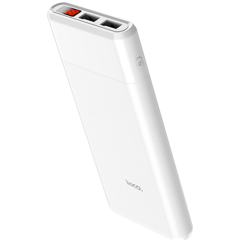 

Портативное зарядное устройство Power Bank Hoco B35C Entrourage 12000 mAh Белый (107106)