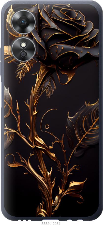 

Чехол на Oppo A17 Роза 3