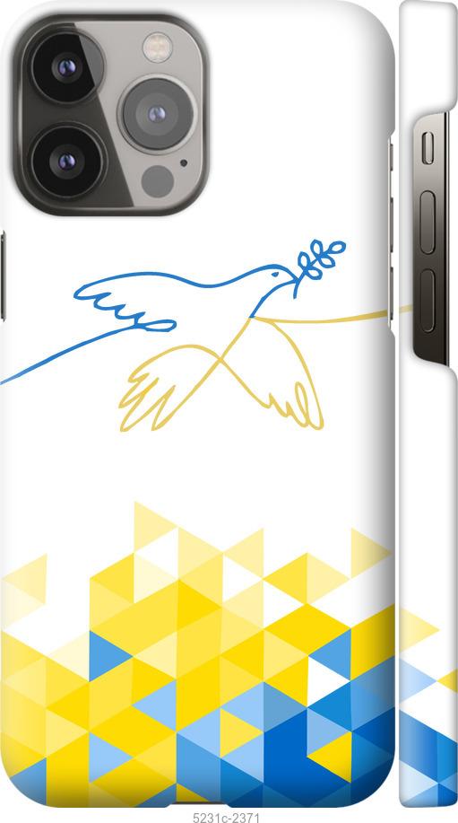 Чехол на iPhone 13 Pro Max Птица мира