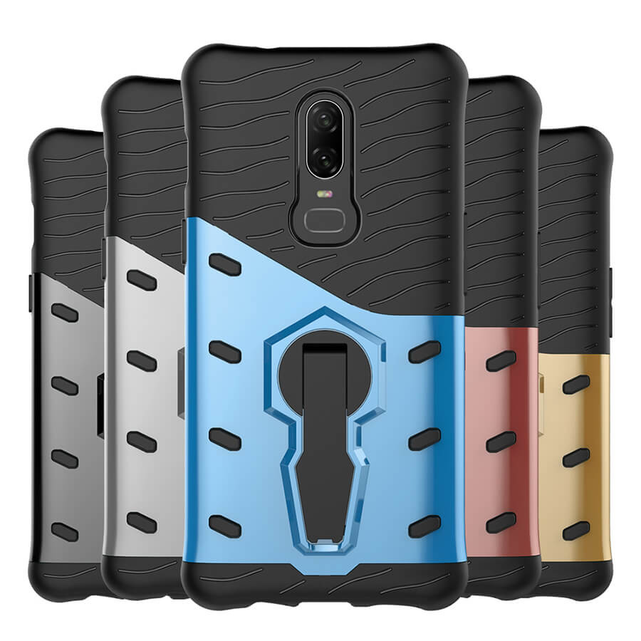 Противоударный чехол Armored-case с функцией подставки для OnePlus 6 -  купить по цене 0 грн > Itsell.ua