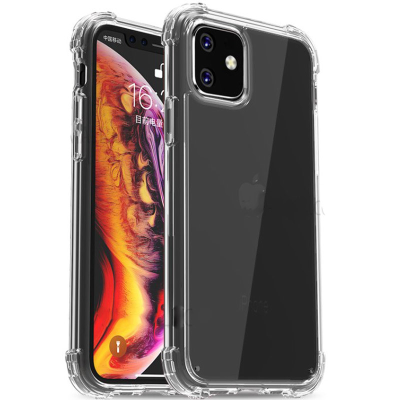 

Протиударний чохол iPaky TPU+PC Crystal для Apple iPhone 11 (6.1") (Прозорий)