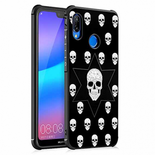 

Противоударный TPU чехол Sweet Art для Huawei P20 Lite Череп (90150)