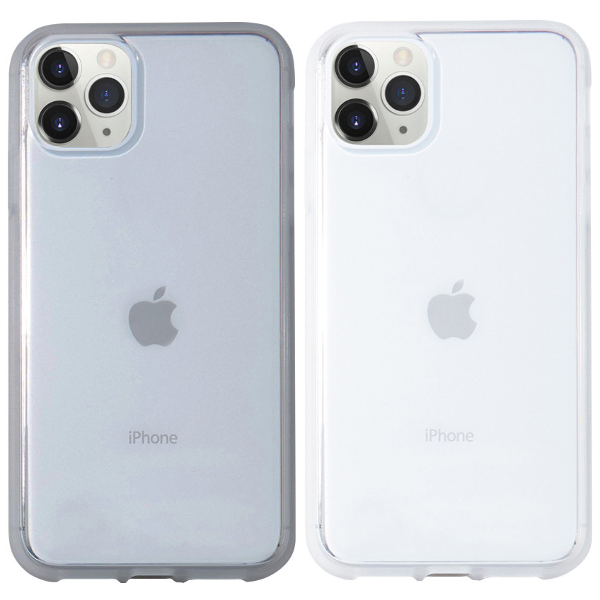 

Прозорий силіконовий чохол з матовою окантовкою для Apple iPhone 11 Pro (5.8")