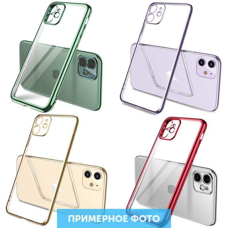 

Прозрачный силиконовый чехол глянцевая окантовка Full Camera для Samsung Galaxy A32 4G (191723)