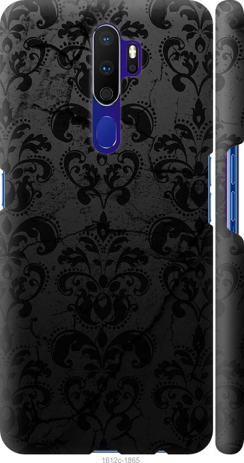 

Чехол на Oppo A9 2020 узор черный