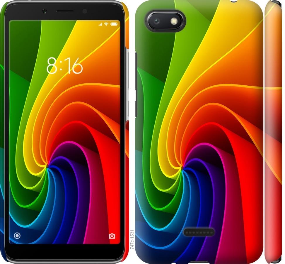 

Чохол на Xiaomi Redmi 6A Райдужний вихор