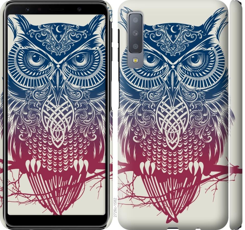 

Чехол на Samsung Galaxy A7 (2018) A750F Сова 2