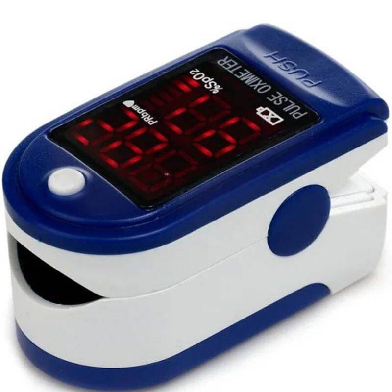 

Пульсоксиметр Fingertip Pulse Oximeter LK87 (Білий / синій)