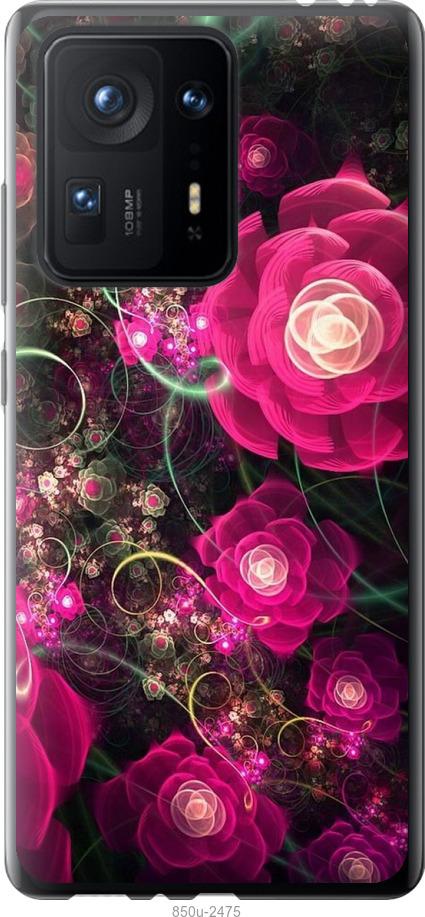 

Чехол на Xiaomi Mix 4 Абстрактные цветы 3