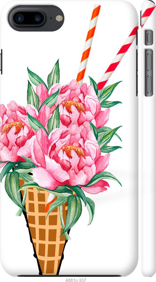 

Чохол на iPhone 8 Plus Морозиво-піони