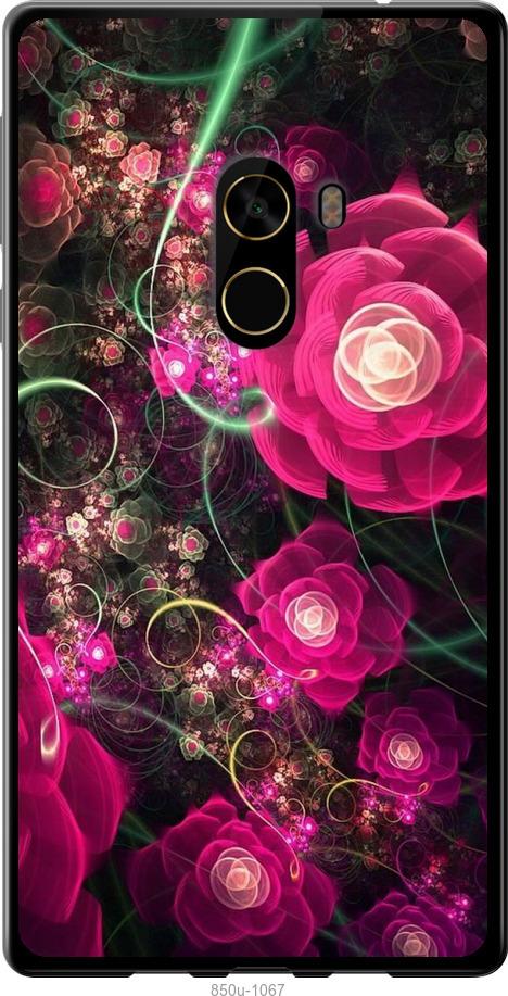 

Чехол на Xiaomi Mi MiX 2 Абстрактные цветы 3