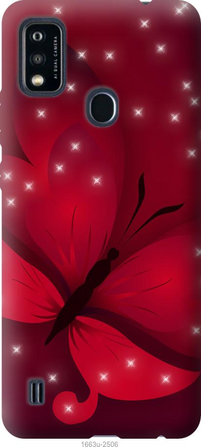 

Чехол на ZTE Blade A51 Лунная бабочка