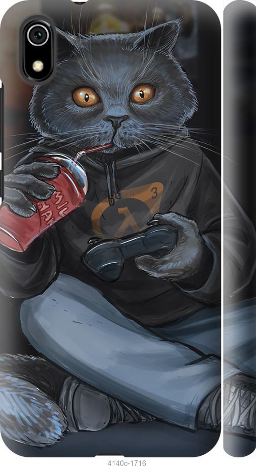 

Чехол на Xiaomi Redmi 7A gamer cat