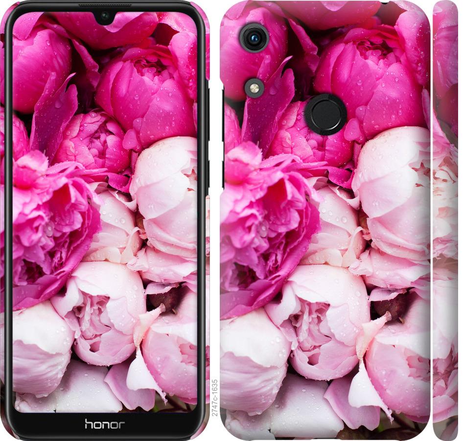 Чехол на Huawei Honor 8A Розовые пионы
