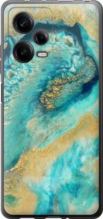 Чехол на Xiaomi Redmi Note 12 Pro 5G Green marble