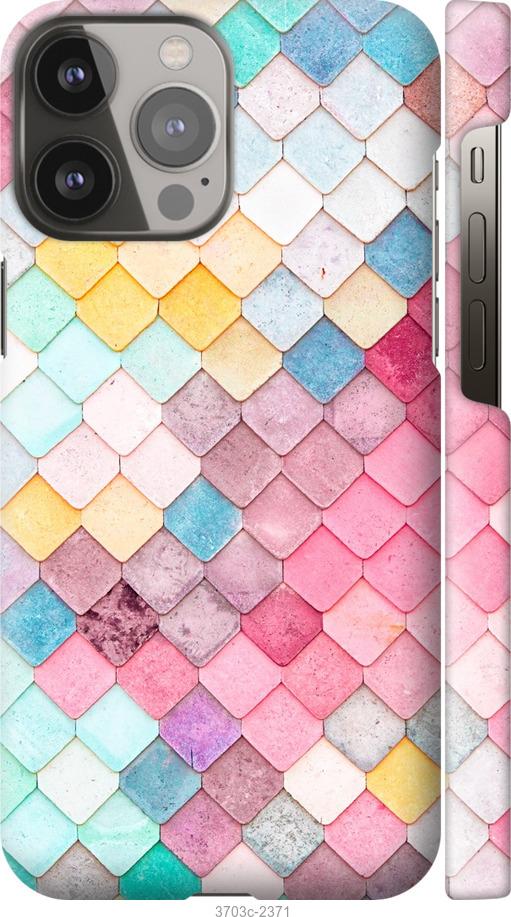 

Чехол на iPhone 13 Pro Max Красочная черепица