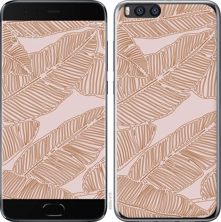 

Чохол на Xiaomi Mi Note 3 Листя банана