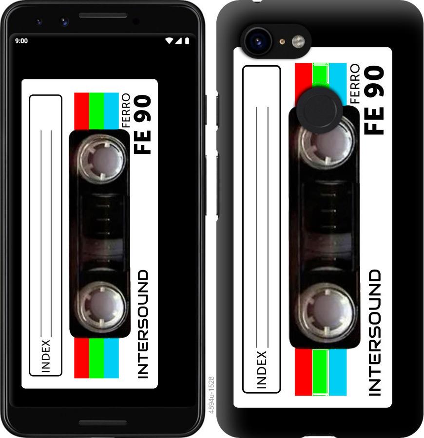 

Чехол на Google Pixel 3 Кассета с90