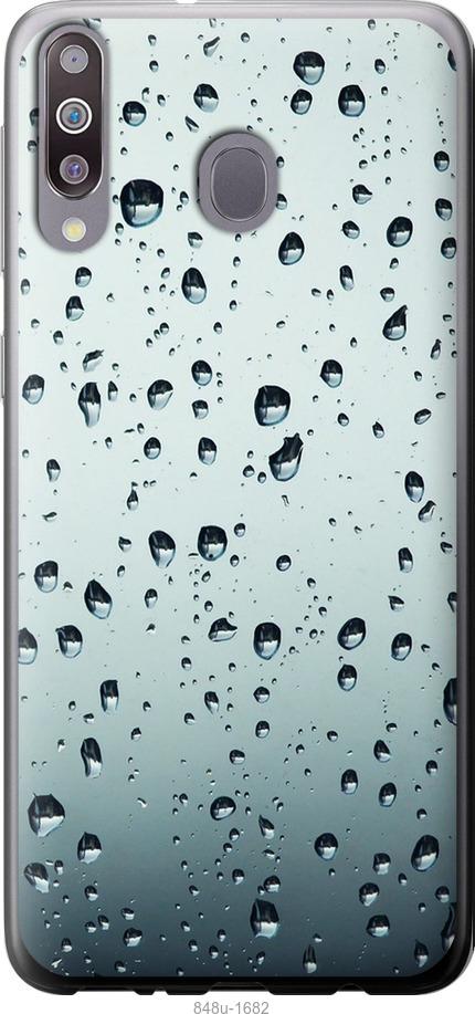 Чехол на Samsung Galaxy M30 Стекло в каплях