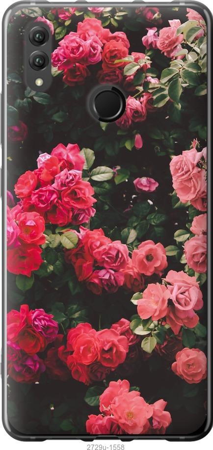 

Чехол на Huawei Honor Note 10 Куст с розами