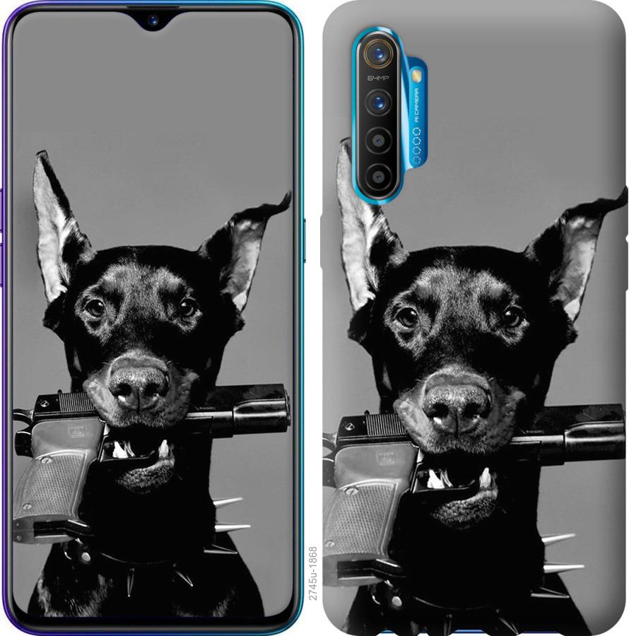 

Чохол на Realme XT Доберман