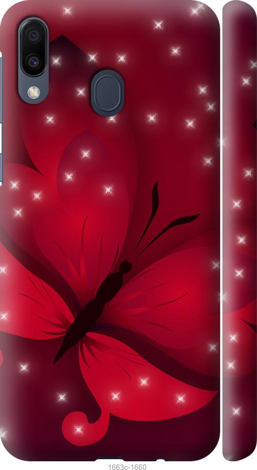 

Чехол на Samsung Galaxy M20 Лунная бабочка