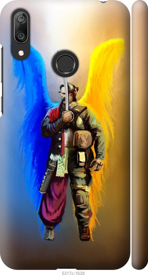 

Чехол на Huawei Y7 2019 Воин-Ангел