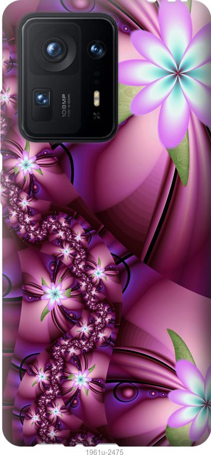 

Чехол на Xiaomi Mix 4 Цветочная мозаика