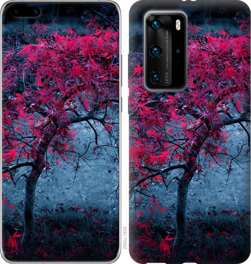 

Чохол на Huawei P40 Pro Дерево з яскравими листям